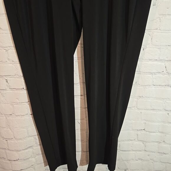 Roz & Ali Plus Size 1x Pull On Black Pants - Picture 3 of 8